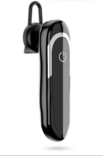 Sport Draadloze Bluetooth Headset 5.0 Oortelefoon Eenzijdige Grote Capaciteit Business Auto Stereo Headset: Cool black