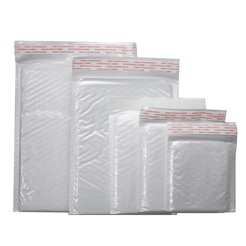 50PCS Verschillende Specificaties Wit Schuim Envelop Tas Mailers Padded Envelop Met Bubble Mailing Zak