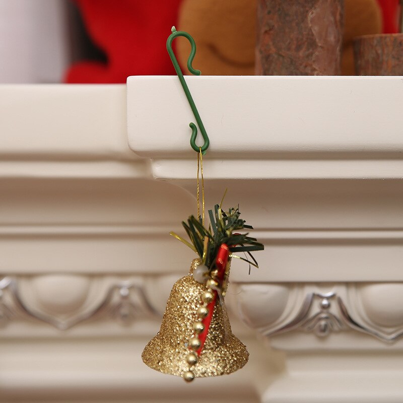 50 stks/partij Kerst Ornamenten S-vorm Haken Kerstboom Decoratie Multifunctionele Houders