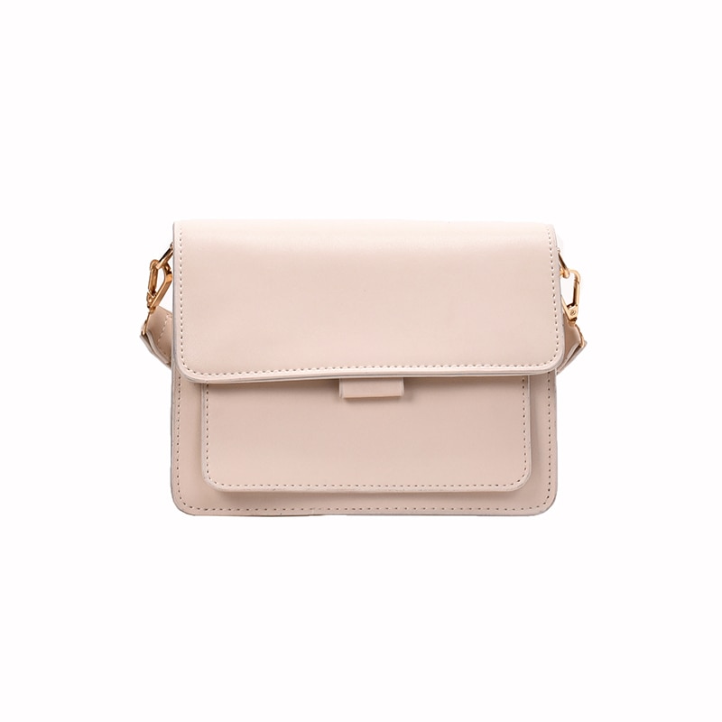 Leftside cor sólida couro do plutônio crossbody sacos para as mulheres 2020 verão simples moda bolsas e bolsas femininas sacos de ombro