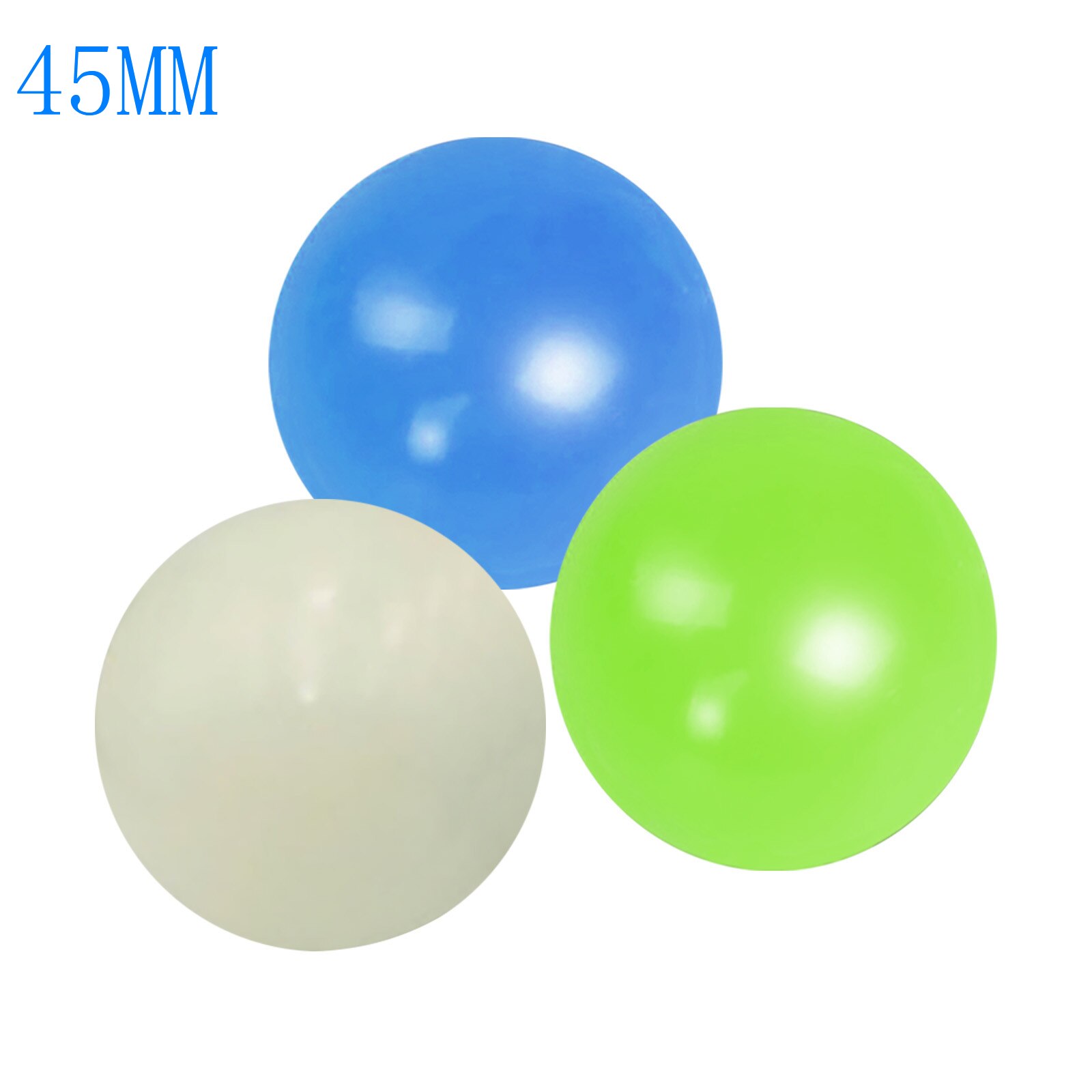 Stick Wall Ball Stress Relief Ceiling Balls Squash Ball Globbles Decompression Toy Sticky Target Ballceiling Light Ball наруто: K