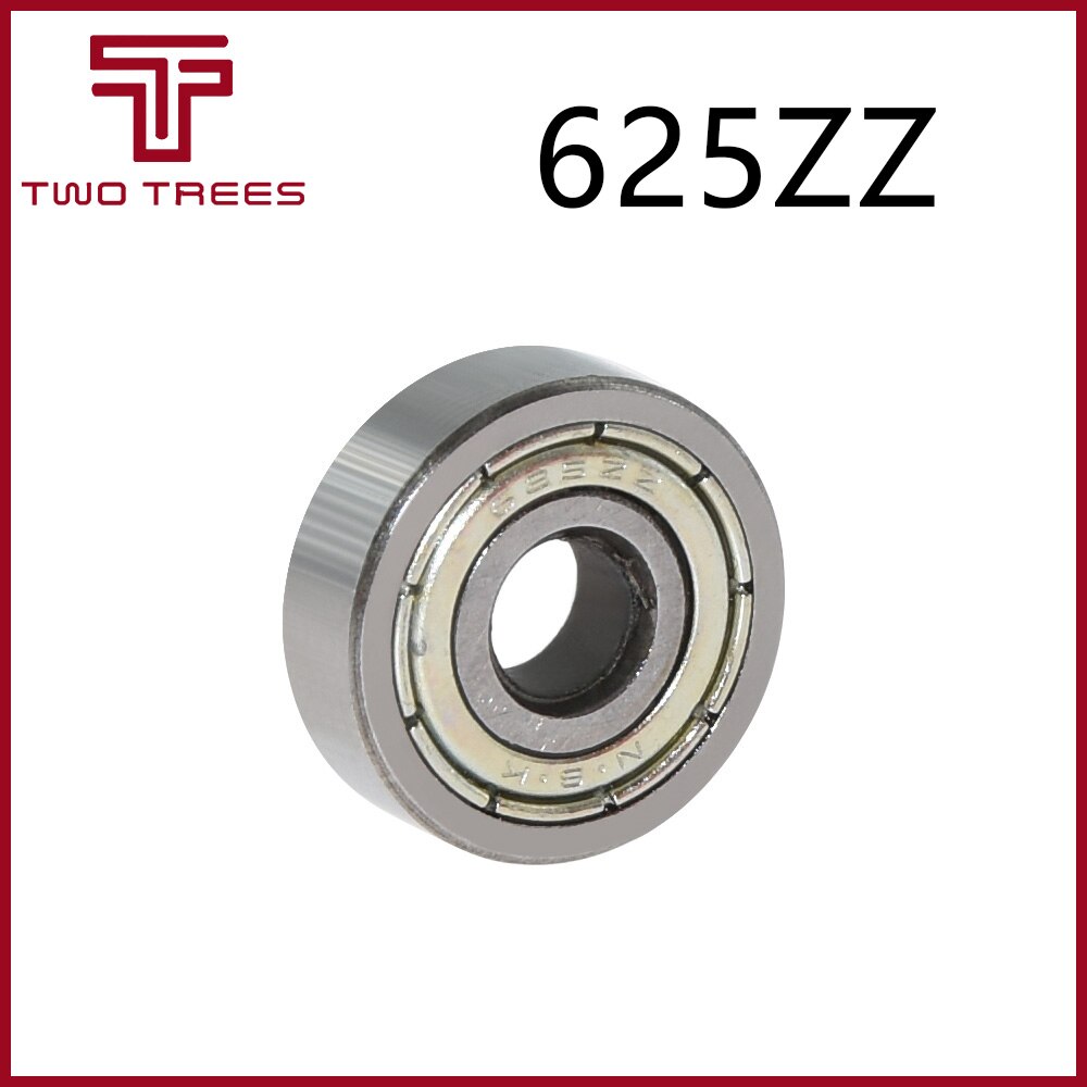 10pcs Miniature deep groove ball bearing 625ZZ 5*16*5 mm for 3D printer part parts 5x16x5mm 625z 625-zz