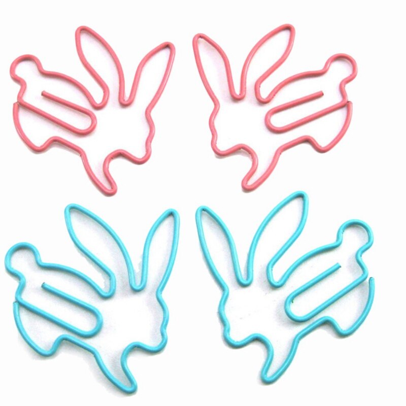 5pcs/lot Cute Cartoon Animal Shape Paper Clips Interesting Bookmark Clip Memo Clip