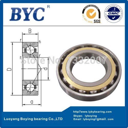 BYC 7005CTYNDBLP4 Hoekcontactkogellager (25x47x12mm) Spindel Lager