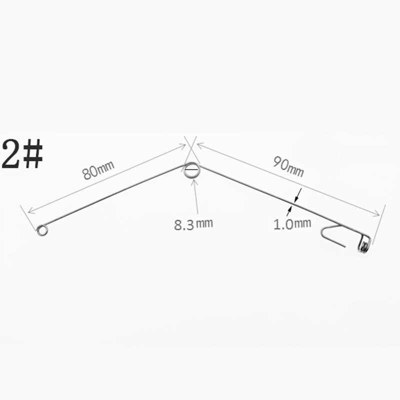 5pcs Stainless Steel Camping Automatic Fishing Device Universal Fishing Tackle Artifact Spring Ejection Hook Fishing Hook: Yellow