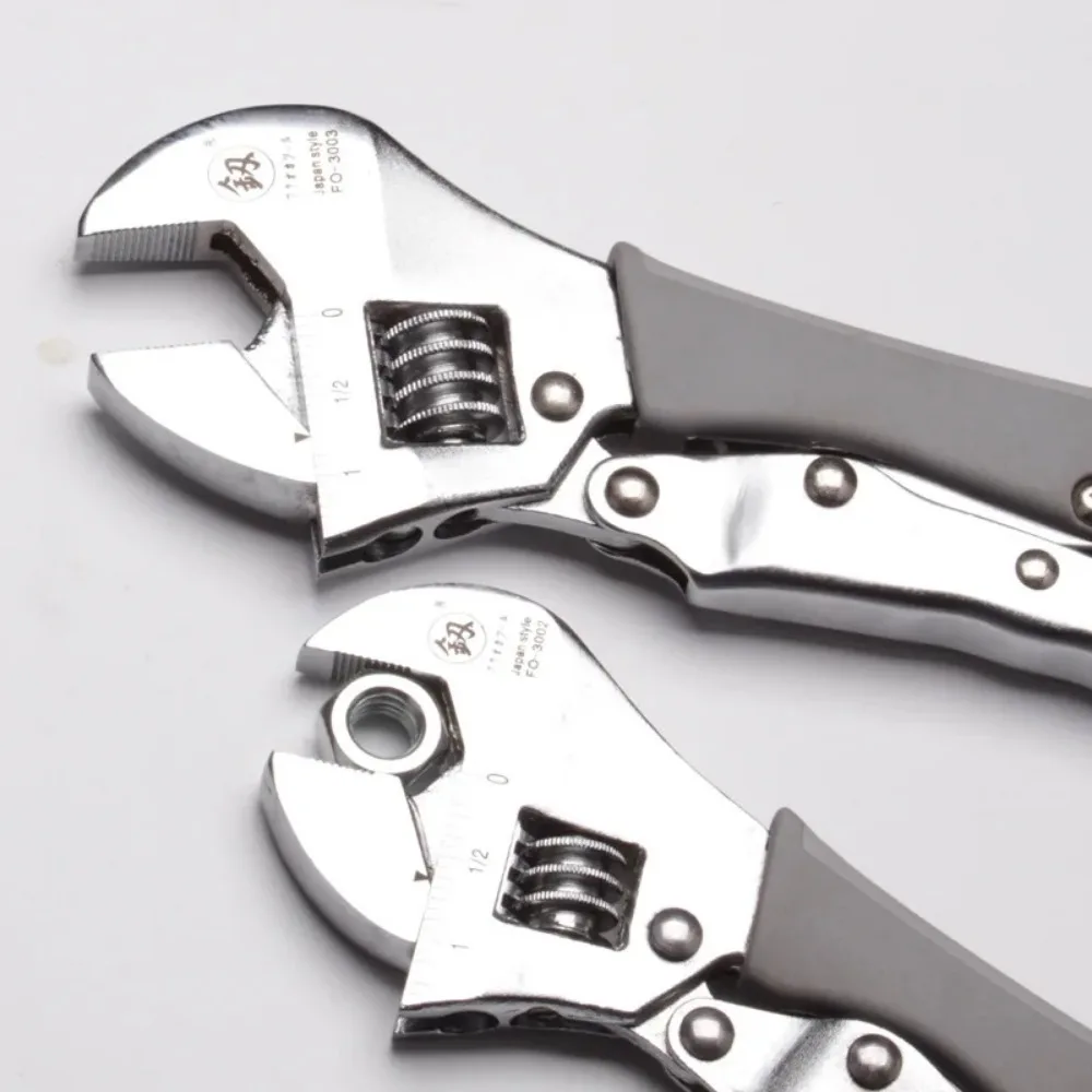 Industriële verstelbare moersleutel 30-33 mm opening Universele moersleutel Koolstofstaal Mechanische werkplaats Handreparatiegereedschap