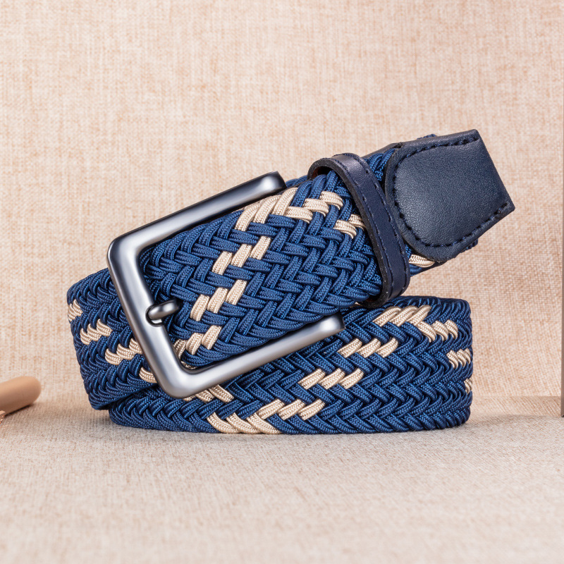 Neue Männer Gürtel hochwertige Patchwork Farbe Leinwand Herren Gürtel unperforierte Legierung Nadel schnalle Männer Nylon Gürtel Sport Jeans Bels