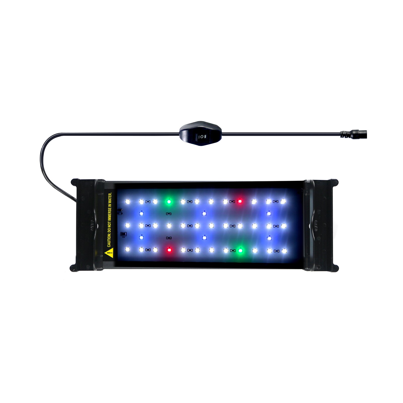 LED Aquarium Lights Waterproof Fish Tank Light Lamp Aquatic Decor lamp with Extendable Bracket External Controller Lighting Lamp: EU