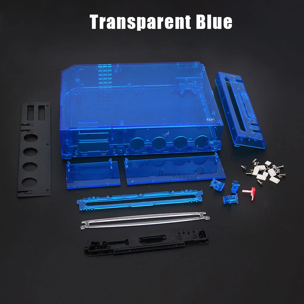11 Colors Replacement Full Housing Shell Cover Case with Buttons For Wii Game Console Repair Parts: WHITE