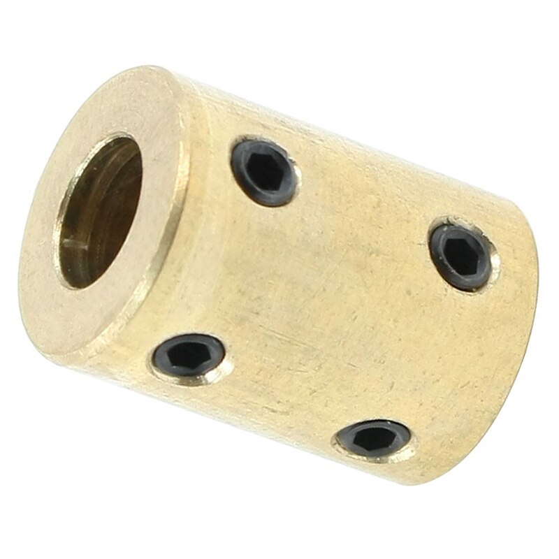 Robot shaft 8mm coupler copper motor rigid coupling tight screws