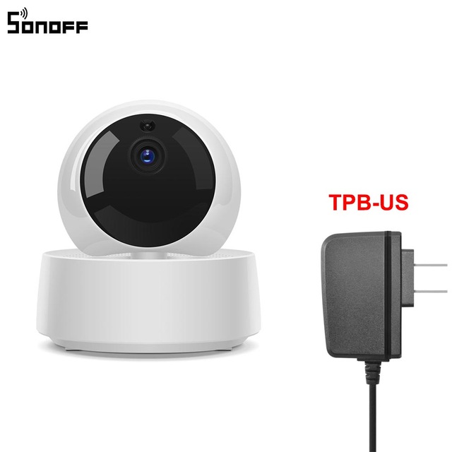 Sonoff-câmera de segurança sem fio, wi-fi, ip 1080p, babá eletrônica, alarme, câmera inteligente, vigilância: GK-200MP2-B TPB-US