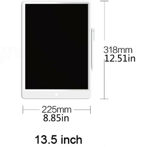 Original Xiaomi Mijia LCD Writing Tablet Electronic Handwriting Drawing Board Message Board With Pen: 13.5 inch