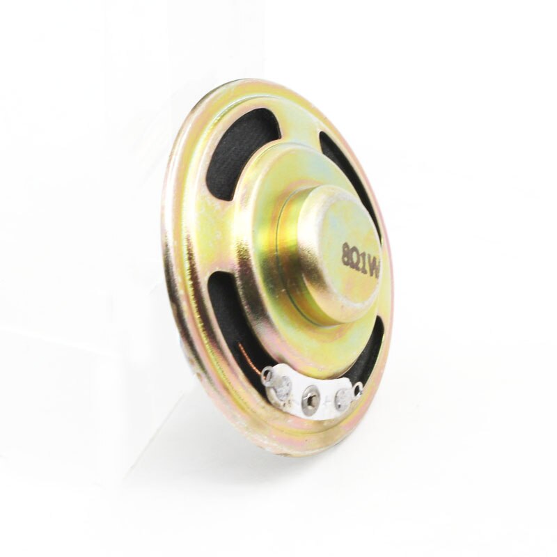 2pcs 8 Ohm 1W 57MM Loudspeaker Cone Paper Cap Speaker Internal Magnetic 18MM Magnet Height 13MM