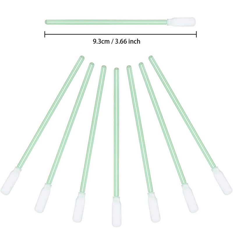 200 coton-tige nettoyage bâton éponge approprié pour imprimante à jet d'encre tête d'impression caméra lentille optique équipement optique