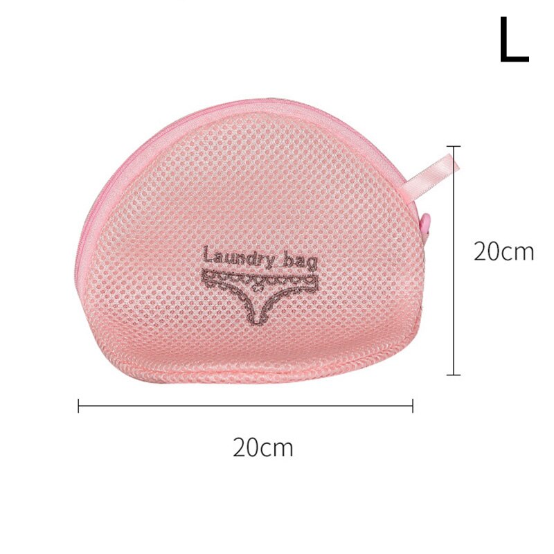 Polyester Mesh Laundry Bag Washing Bra Socks Net Bag for Underwear Sock Washing Machine Dirty Clothes Bra Bags Laundry Bag: L