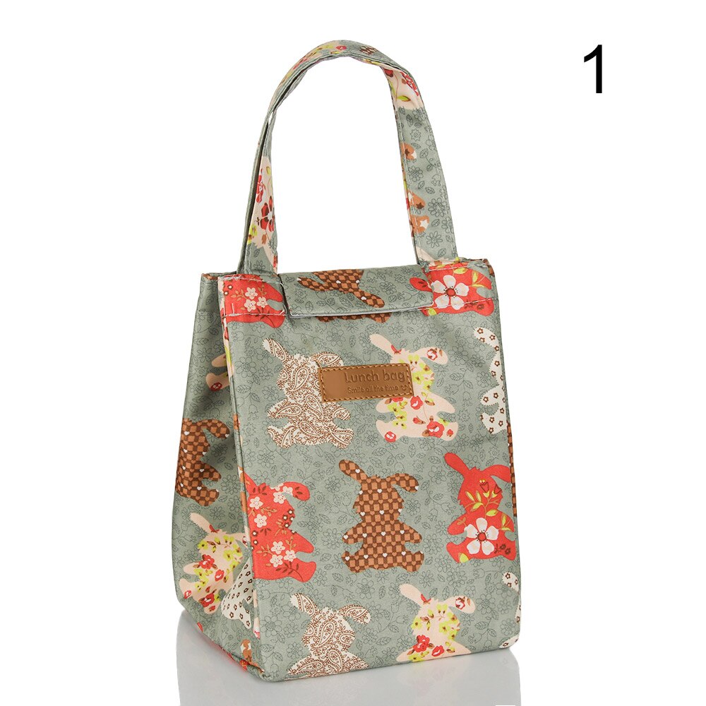 Bolsa de almuerzo impermeable para comida, bolsa térmica aislante de para desayuno, de mano, portátil, para Picnic, , 1 ud.: 1