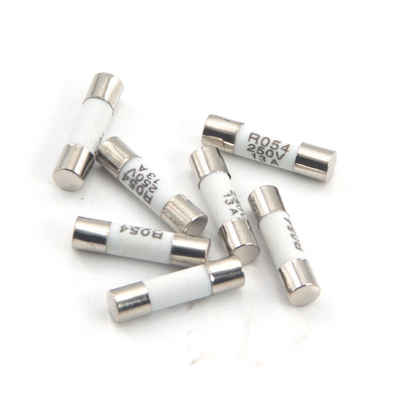 100Pcs 5x20mm RO54 5x25mm RO55 Quick Blow Glass Tube Fuse Assorted Kits Fast-blow Glass Fuses Din Rail Terminal Block Fuse