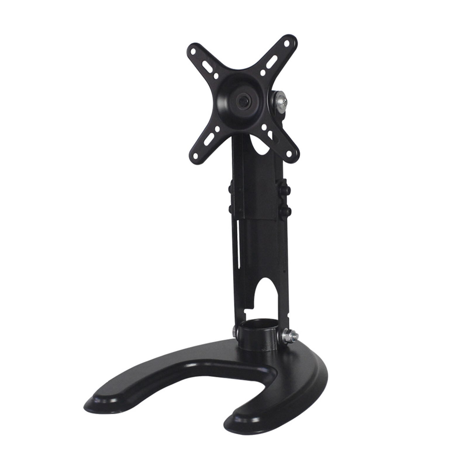 Phone Holder Universal Swivel Monitor Desk Stand Display Height Adjustable Home Office TV Tablet Computer Aluminium Alloy