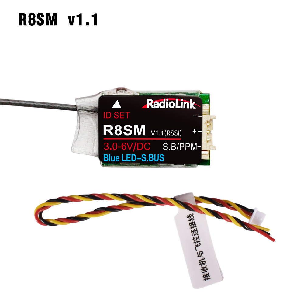 RadioLink RC Receiver R8FGH R8FG R8EF R8FM R8SM R8XM R7FG R6FG R6F R4FGM 2.4G Receiver: PURPLE