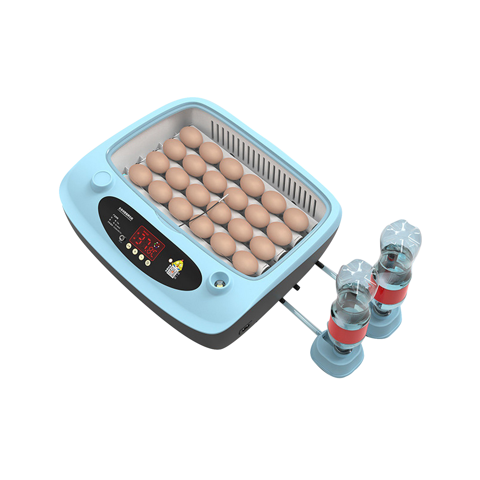 9-36 jajko inkubator automatyczny jajko cyfrowy inkubator wylęgowy temperatura kontrola wilgotności jaj wylęgowych inkubator kurczak kaczka: 24 eggs