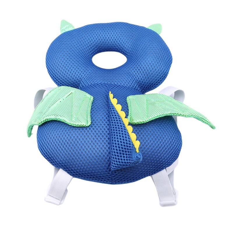 Almohada para caminar para bebé, cojín anticaída para niños, almohada para reposacabezas, bonito cuello para bebé, alas resistentes, cojín, mochila para cama