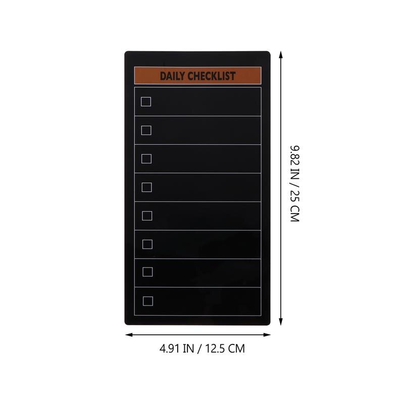 Erasable Memo Board Schedule Board Magnetic Daily Planner Magnetic Plan Board