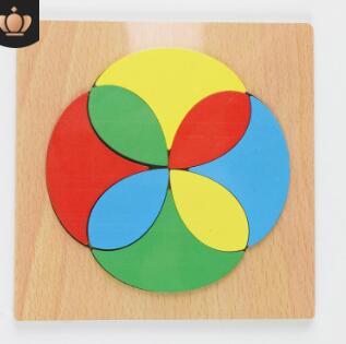 Iq hjärnteaser i trä pussel barn pedagogiskt tangram pussel spel för barn: Modell 12