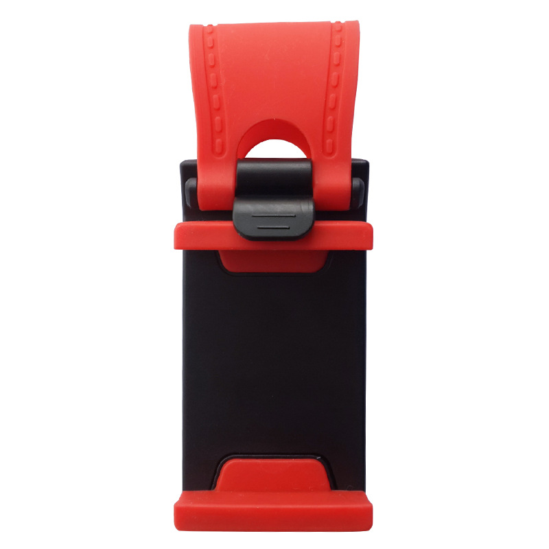 Autostuur mobiele telefoonhouder, universele auto GPS mobiele telefoon clip-on houder multifunctionele auto-interieuraccessoires