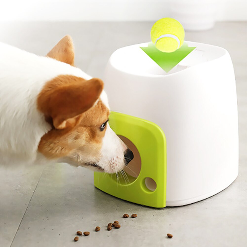 Hond Huisdier Speelgoed Automatische Bal Launcher Apparaat Oefening Hond Tennis Gooien Machine Hond Speelgoed Training Huisdier Interactieve Beloning Speelgoed