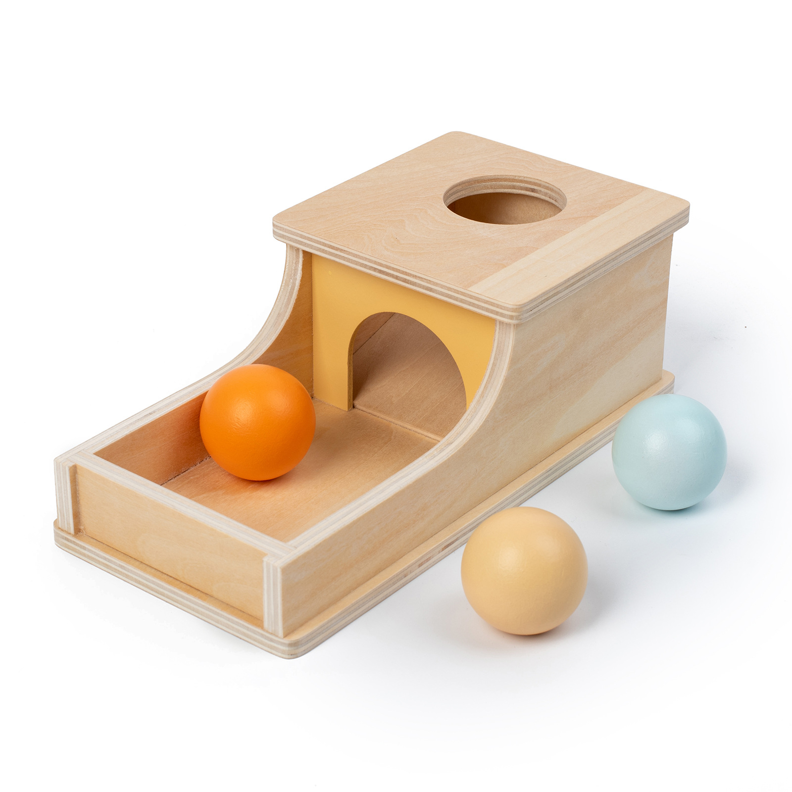 Holz Schublade Kasten Früer Bildung Intelligenz Spielzeug Kindergarten Weben Trommel Druck Ball Tisch Werkzeuge Kleinkinder Kleinkinder