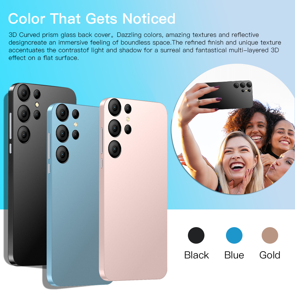 FUFFI-Smartphone, 6,1 polegadas, 3 + 32 GB ROM, câmera de 16 MP, Android, rede 4G, telefones celulares, SIM dupla, Octa Core, celulares