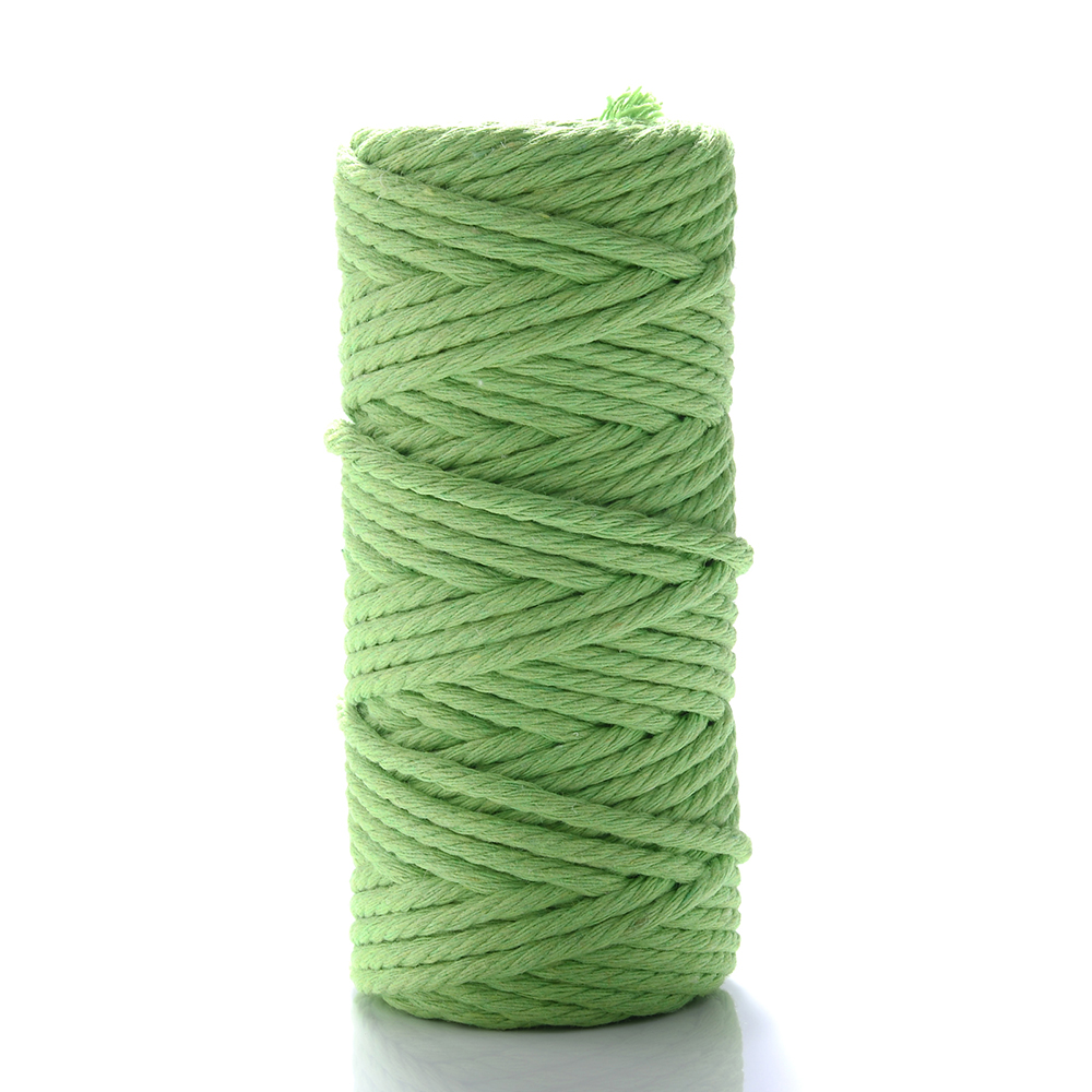 iYOE 28m/Roll 3mm Solid Color Cotton Cord Thread Making Macrame String Diy Craft Accessories Home Decoration: 4