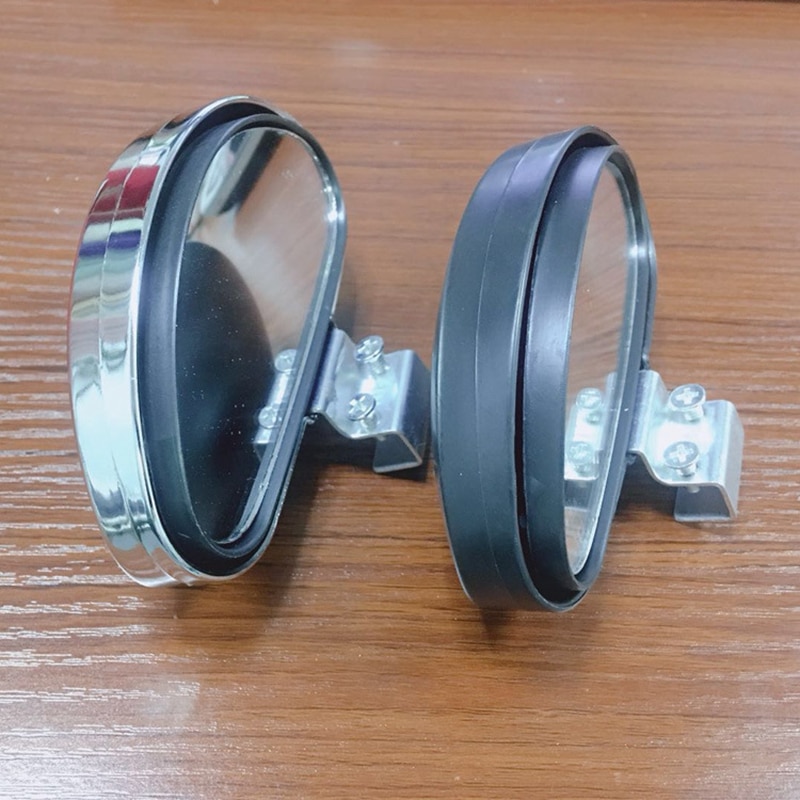 Car Blind Rearview Mirror High-Definition Convex Glass Wide Angle Rear View Auxiliary Blind Spot Mirror Parking Reference Mirror