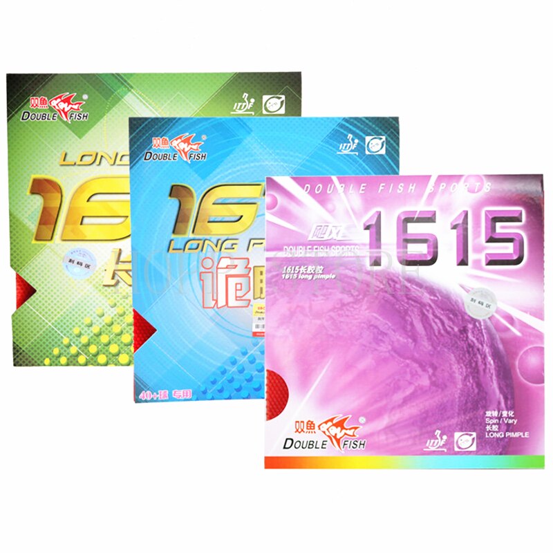 Double Fish – éponge de Ping-Pong professionnelle en caoutchouc, 1615 boutons longs, Double Fish