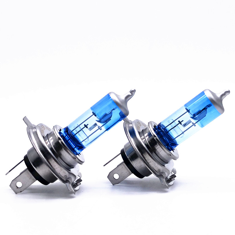 Lâmpada halógena para carro H4 H7 H11 azul fresco 12V feixe alto e baixo 55W lâmpada de neblina H8 H9 H10 HB3 HB4 HIR2 9005 9006 farol 5000K