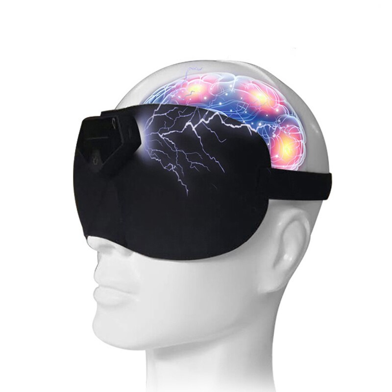 MHKBD 3D Clever Schlaf Maske Elektrische Puls Auge Maske Entlasten Müdigkeit und betonen Schattierung Augenbinde Schlaf Hilfe Massagegerät