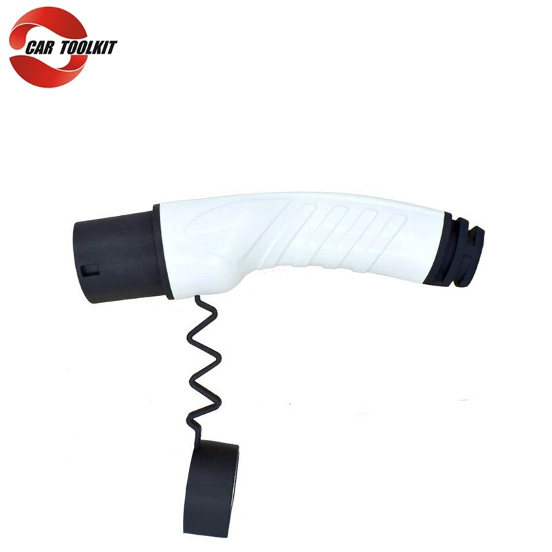 Enchufe EV monofásico IEC 62196 tipo 2, conector macho EV, cargador de coche eléctrico, estación de carga de energía de CA, lado 110V-250V, 16A