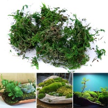 40g Dried Artificial Moss Lining Decor Flower Hanging Baskets Gardening Crafts Home decorations Wedding decorations