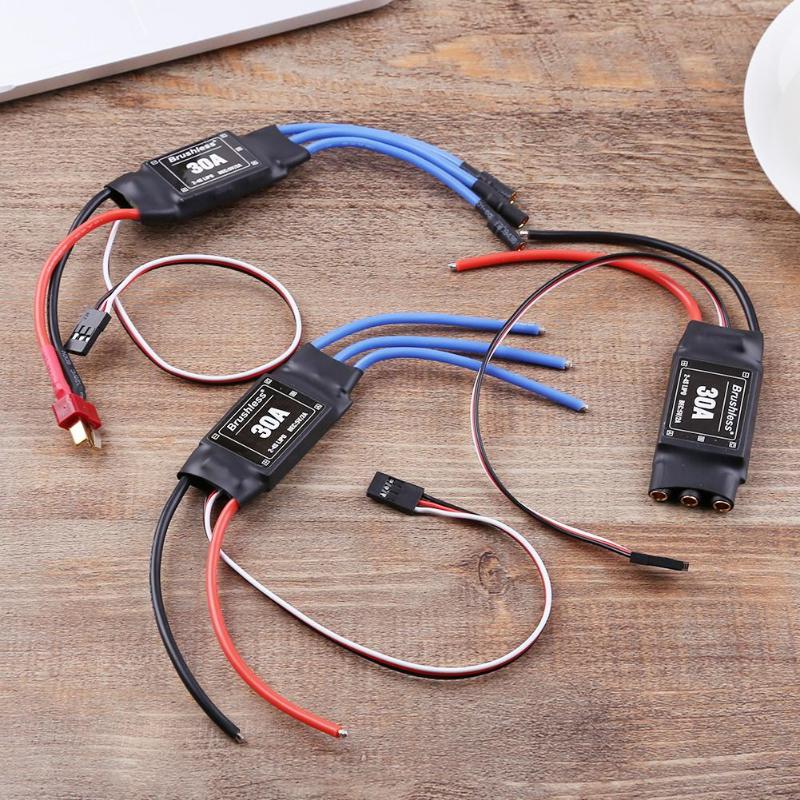 Xxd 30A Esc Rc Brushless Motor Speed Controller Voor Rc Vliegtuig Helikopter Vliegtuigen Speed Controller 2-4S Esc borstelloze Motor