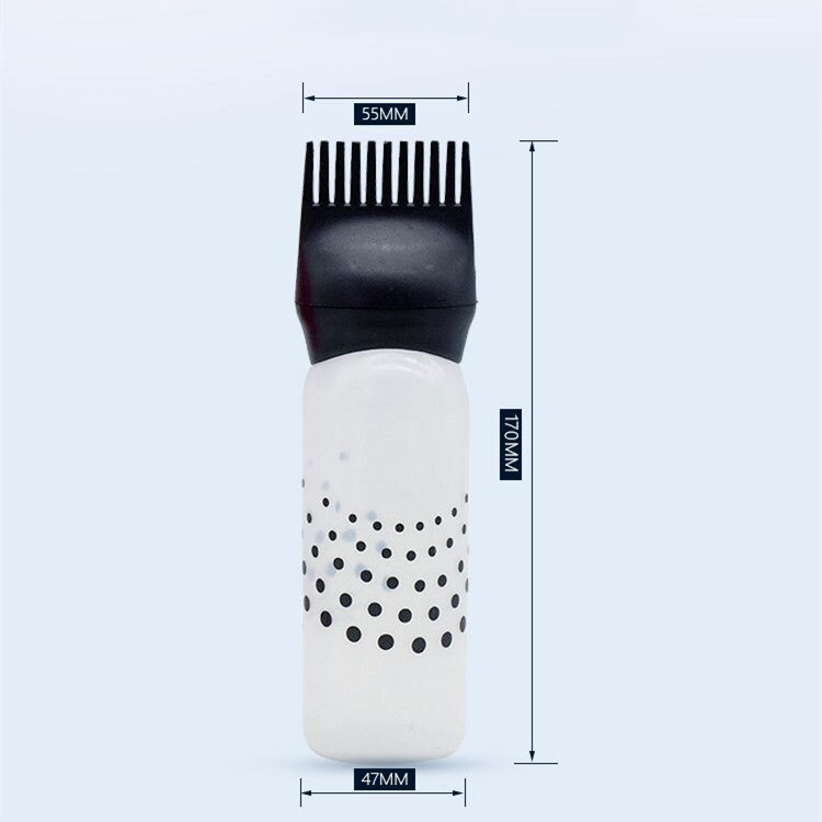 1pc Shampoo Bottle Plastic Oil Comb Applicator Bot... – Vicedeal