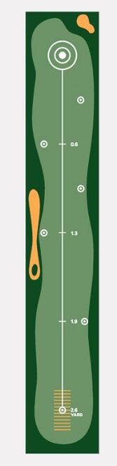 indoor golf exercise mat golf putting trainer golf putting green golf carpet: Black