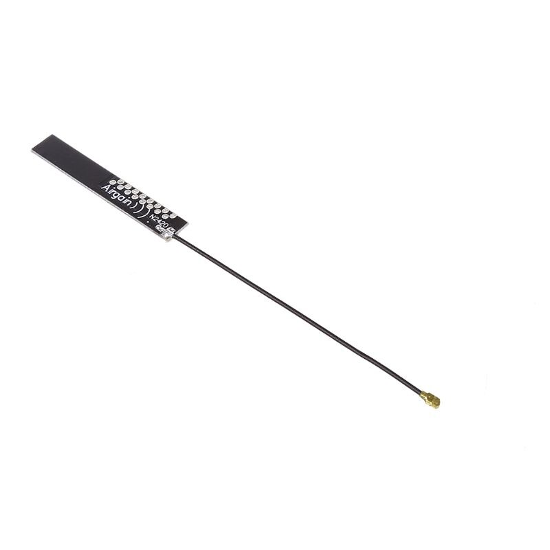 5 pièces 2.4Ghz IPX IPXE connecteur PCB intégré antenne 4dBi haut Gain WIFI antenne interne autocollant 10CM