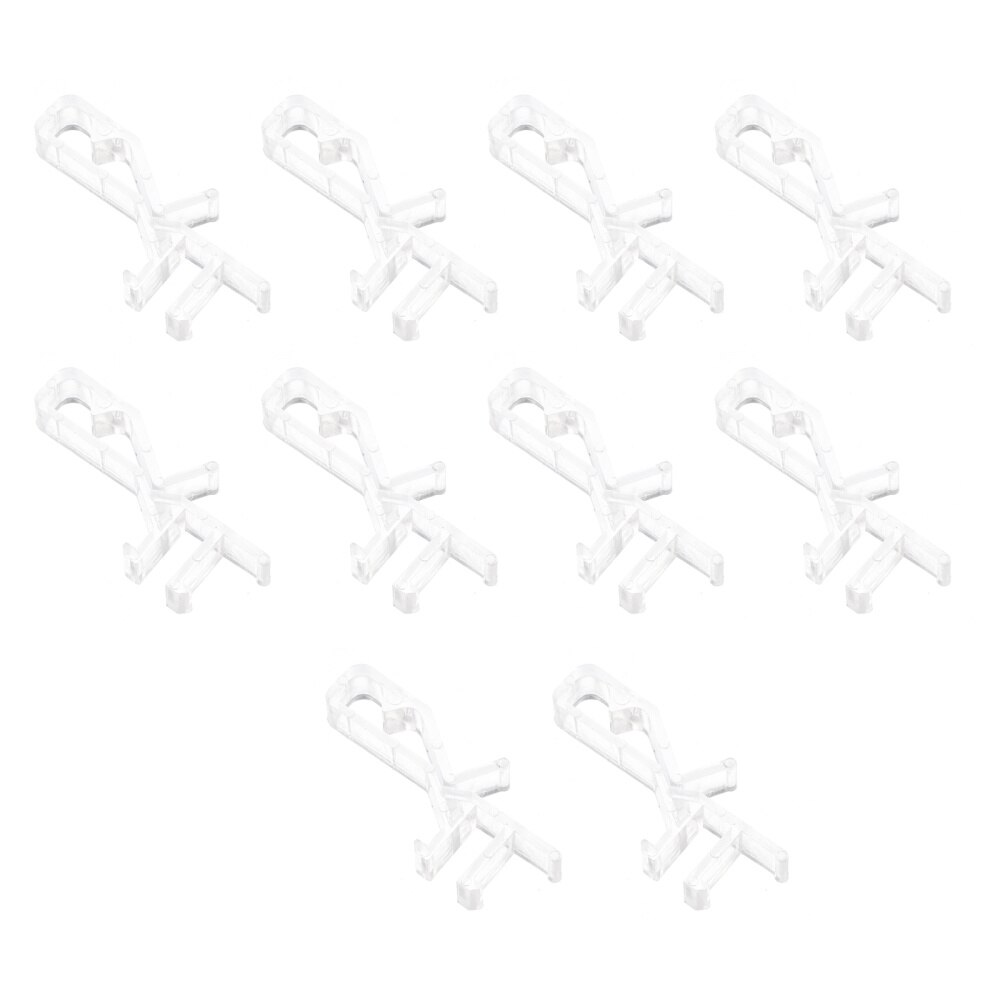 40Pcs Blind Valance Clips Window Blind Clips White Valance Retainer Clips