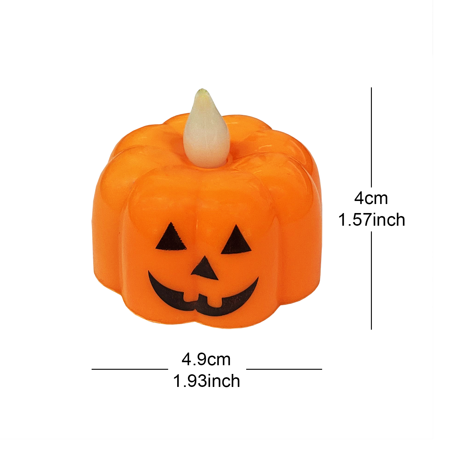45-80cm led halloween-dekorasjon blinkende lys gypsophila spøkelsesfestival kle seg glødende trollmannsspøkelseshattlampe hengende dekor: Fiolett/紫罗兰