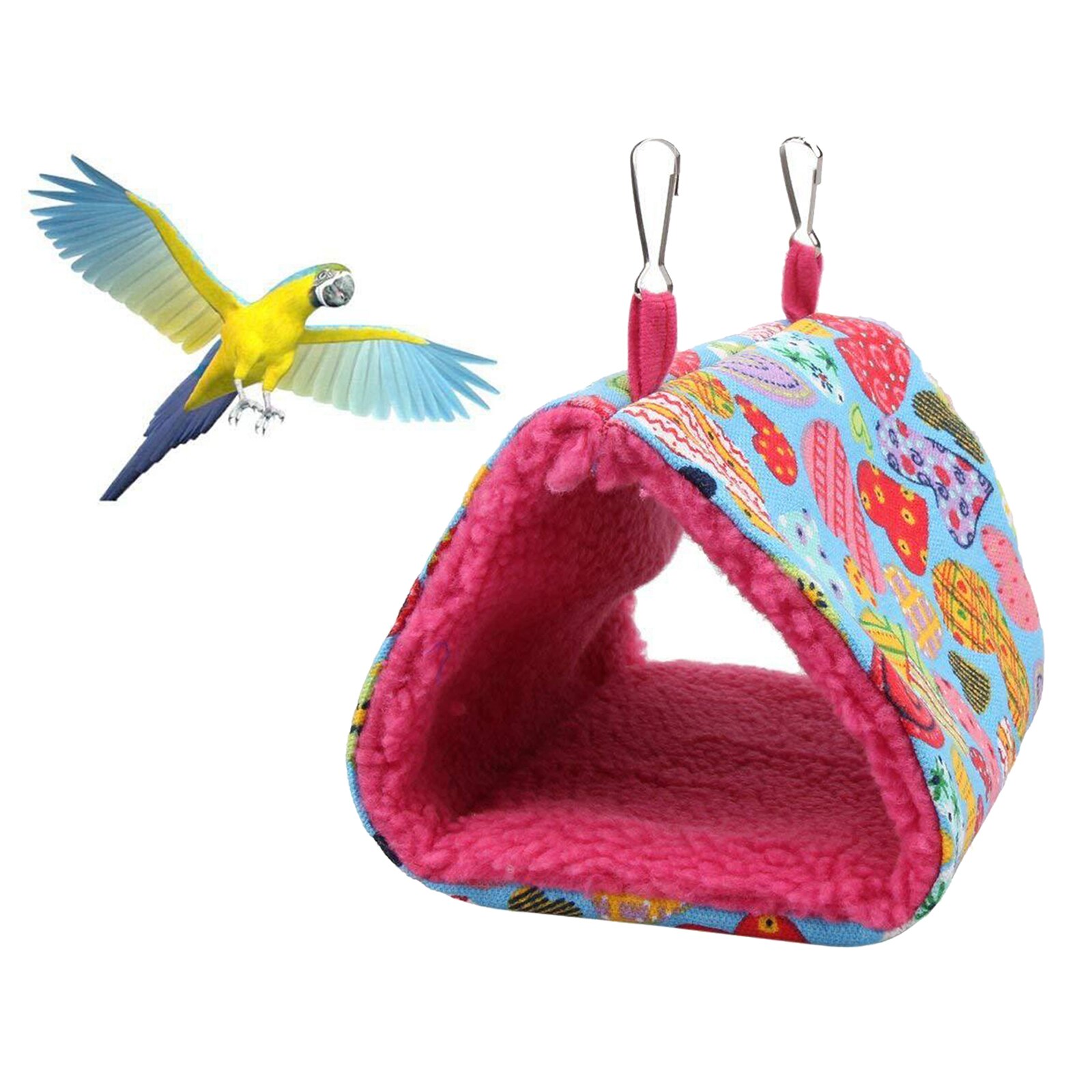 Suikerzakje - Klein huisdierbed - warm bed verbergen, comfortabele slaapzak, bed huis, nestbed voor hamsters egels suikers eekhoorns