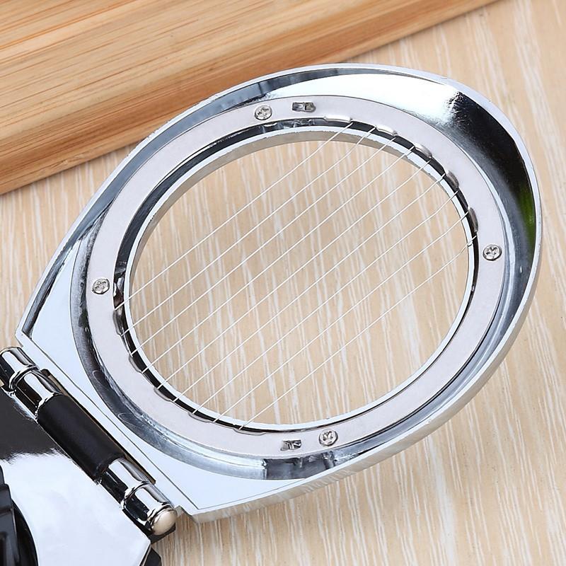 Multifunction Food Grade Stainless Steel Egg Slicer Cutting Egg Wedges Fruits Slicing Strawberry Cheese Kitchen Tool Classifier