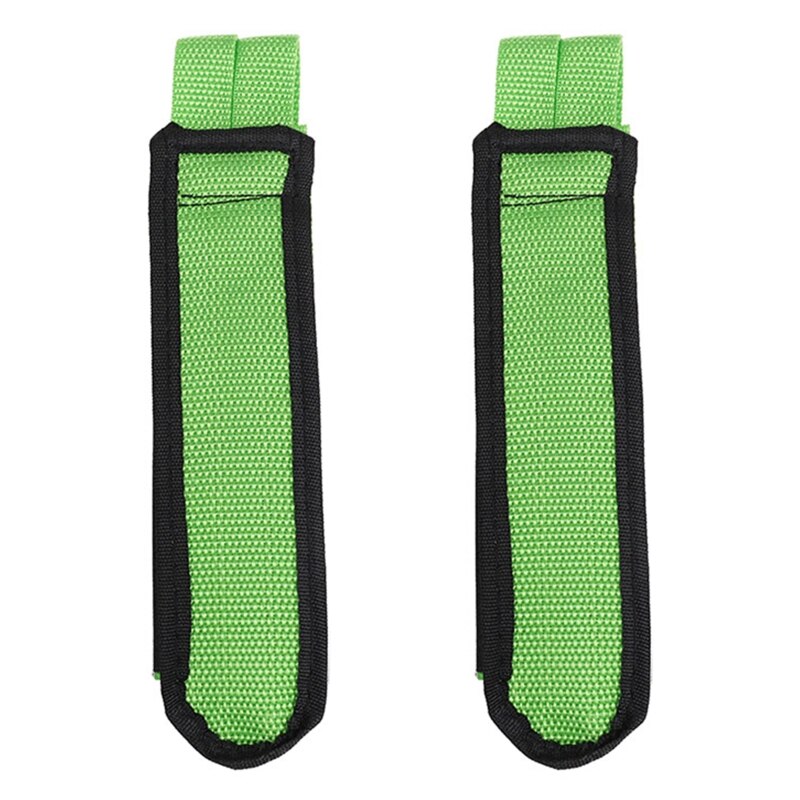 1 Pair Bicycle Pedal Foot Straps Anti-slip Fixed Toe Clip Belts Bike Cycling Pedal Binding Bands Riding Accessories 4 Colors: Green
