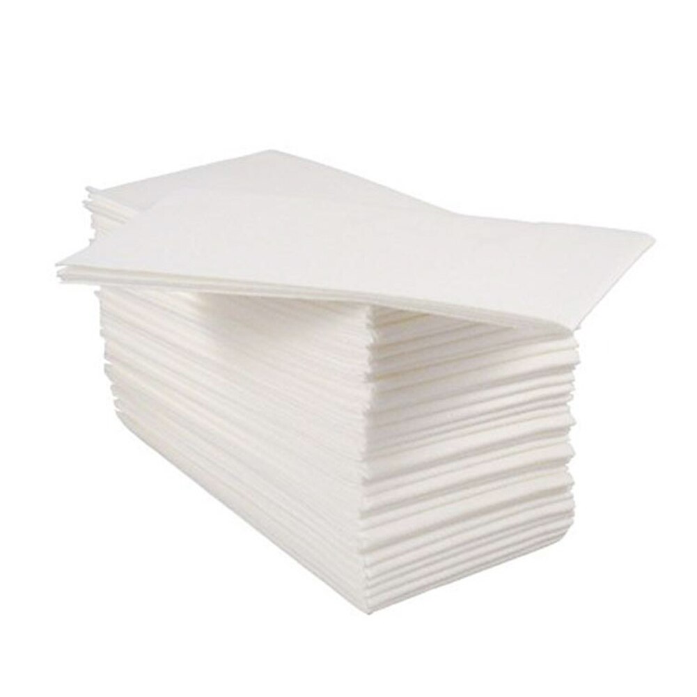 100pcs Paper Napkin Dry And Wet Home Kitchen Disposable Soft Bathroom Guest Towel Dust-free Cloth-Like Event Water Absorbent