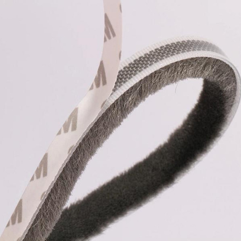 2/3/5/10M Self-adhesive Sealing Strip Window Sound Insulation Strip Gasket Wind-proof Brush Strip For Wardrobe Wooden Glass Door