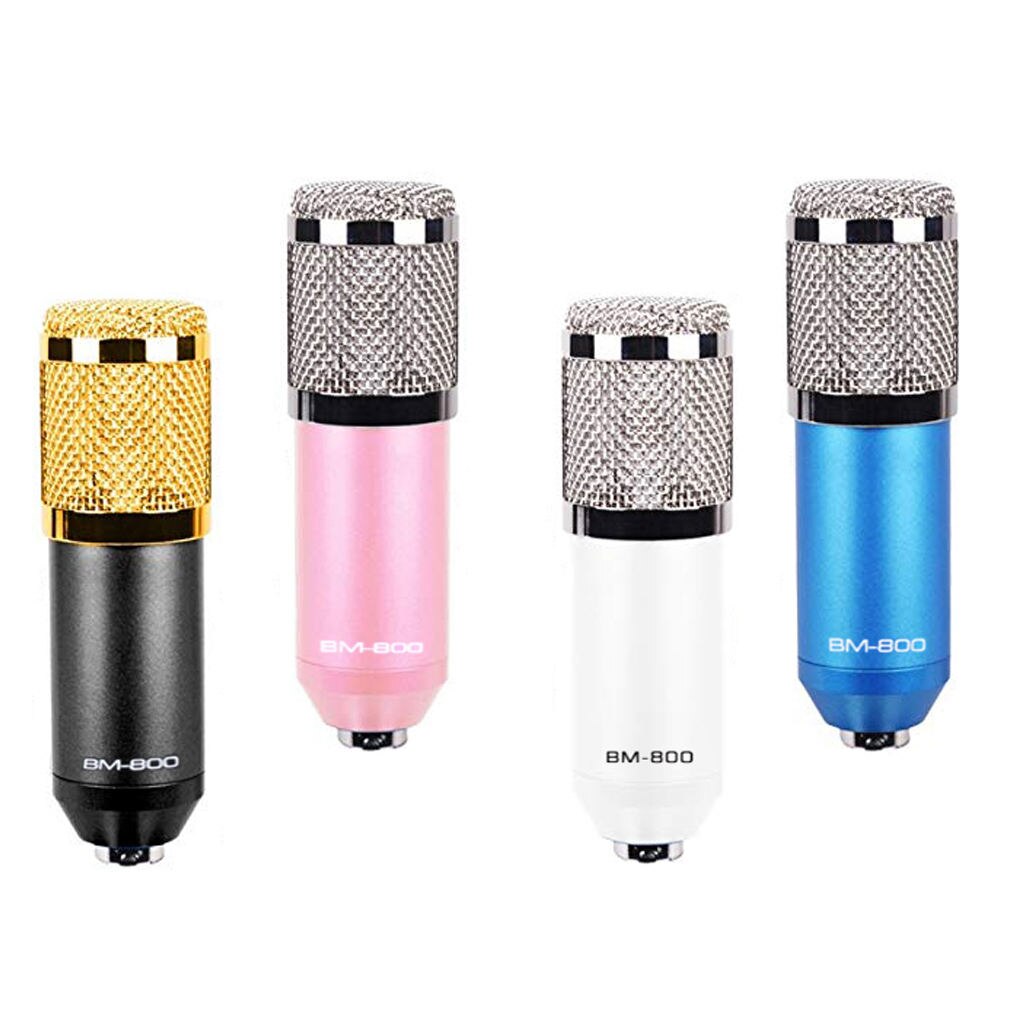 Studio Vocal Recording with BM800 Condenser Microphone with Kit